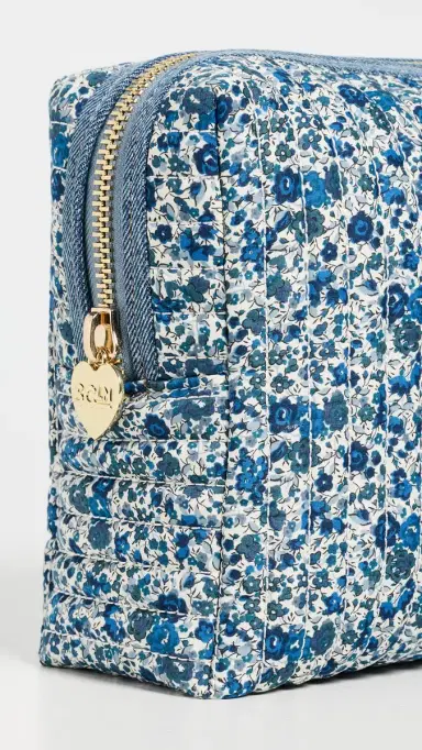 Stoney Clover Lane Large Floral Pouch Emma & Georgina One Size | Thumbnail 5 Stoney Clover Lane Large Floral Pouch Emma & Georgina One Size | Thumbnail 5