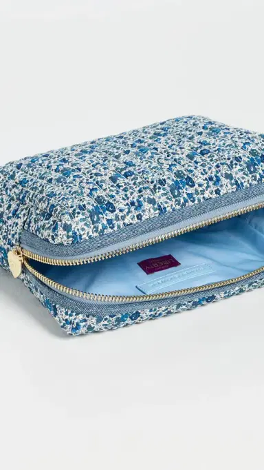 Stoney Clover Lane Large Floral Pouch Emma & Georgina One Size | Thumbnail 6 Stoney Clover Lane Large Floral Pouch Emma & Georgina One Size | Thumbnail 6