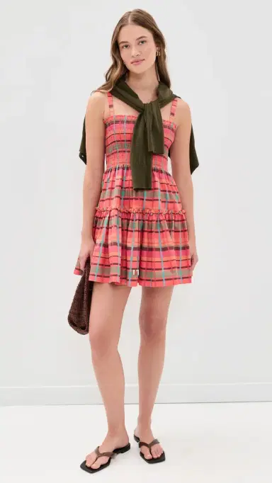 Hill House Home The Seraphina Mini Nap Dress unset Gingham | Thumbnail 5 Hill House Home The Seraphina Mini Nap Dress unset Gingham | Thumbnail 5