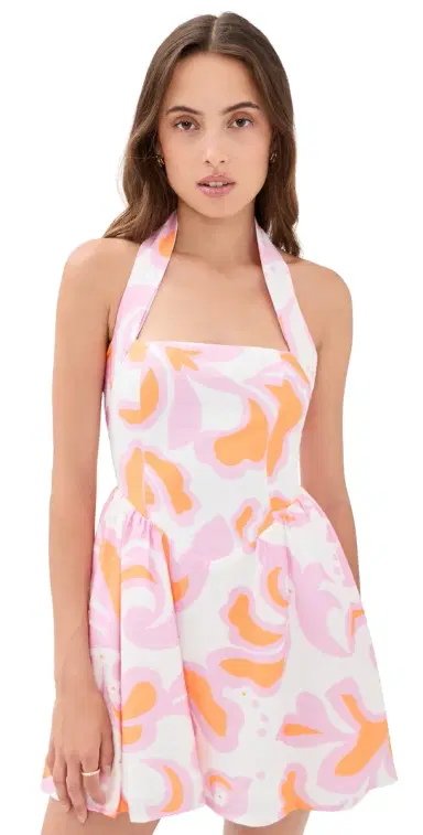 Seven Wonders Solara Mini Dress OLLY PINK/ORANGE | Thumbnail 1 Seven Wonders Solara Mini Dress OLLY PINK/ORANGE | Thumbnail 1