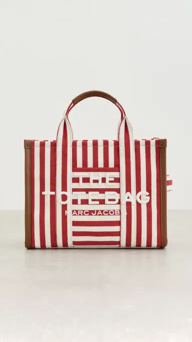 Marc Jacobs The Medium Striped Canvas Tote Bag | Thumbnail 2 Marc Jacobs The Medium Striped Canvas Tote Bag | Thumbnail 2