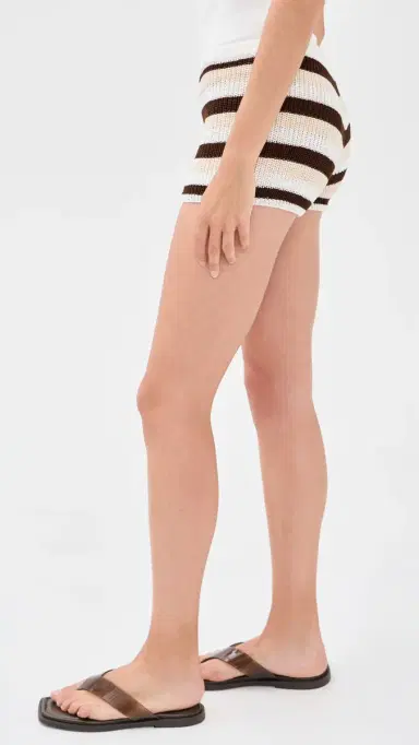 Seven Wonders Benson Shorts Chocolate/White | Thumbnail 4 Seven Wonders Benson Shorts Chocolate/White | Thumbnail 4