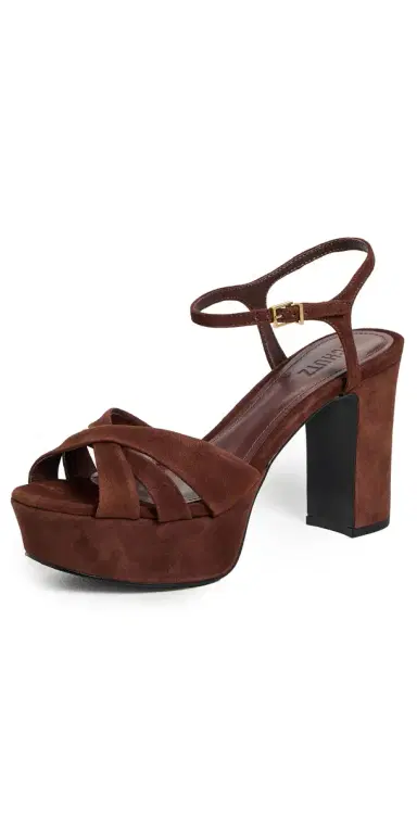 Schutz Keefa Platform Heels Root Brown 9 | Thumbnail 1 Schutz Keefa Platform Heels Root Brown 9 | Thumbnail 1