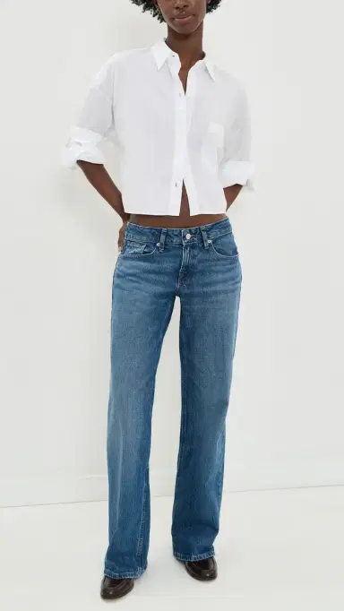 GOOD AMERICAN Vintage Low Loose Jeans Indigo14 | Thumbnail 5 GOOD AMERICAN Vintage Low Loose Jeans Indigo14 | Thumbnail 5