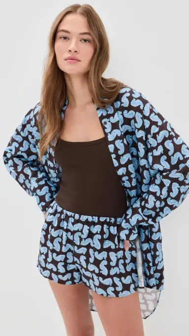 Staud Sandbar Linen Top eahorse | Thumbnail 2 Staud Sandbar Linen Top eahorse | Thumbnail 2