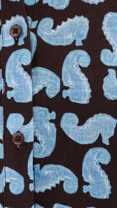 Staud Sandbar Linen Top eahorse | Thumbnail 6 Staud Sandbar Linen Top eahorse | Thumbnail 6