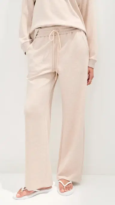 LE BOP Lou Sweatpants Heathered Oat | Thumbnail 2 LE BOP Lou Sweatpants Heathered Oat | Thumbnail 2