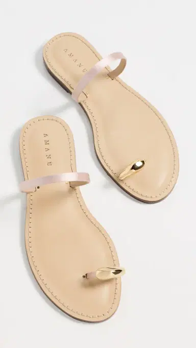 AMANU The Kibera Satin Sandals Blush 20 | Thumbnail 5 AMANU The Kibera Satin Sandals Blush 20 | Thumbnail 5