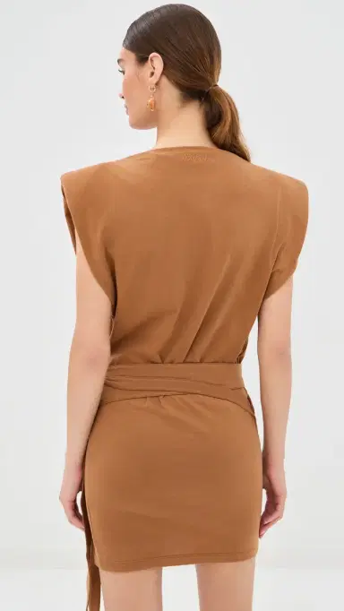 Isabel Marant arielle Dress Caramel | Thumbnail 3 Isabel Marant arielle Dress Caramel | Thumbnail 3