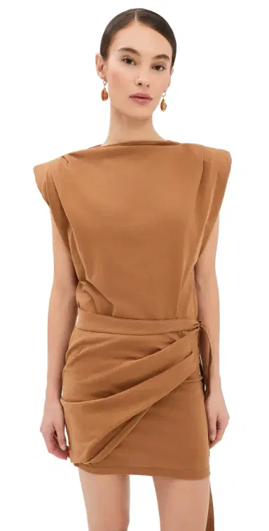 Isabel Marant arielle Dress Caramel | Thumbnail 1 Isabel Marant arielle Dress Caramel | Thumbnail 1