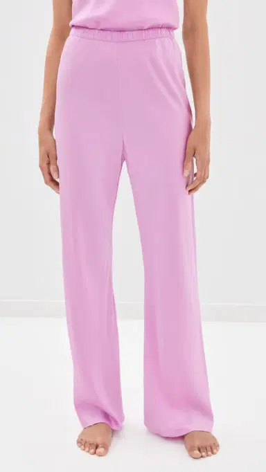 Lunya Washable Silk Bias Camisole Pant Pajamas Set Lilac Bloom M | Thumbnail 5 Lunya Washable Silk Bias Camisole Pant Pajamas Set Lilac Bloom M | Thumbnail 5