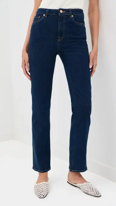 TOVE Marlo Straight Leg Jeans Indigo | Thumbnail 2 TOVE Marlo Straight Leg Jeans Indigo | Thumbnail 2