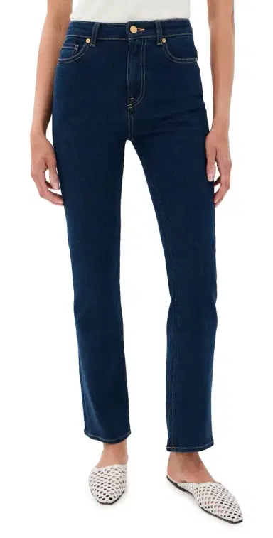 TOVE Marlo Straight Leg Jeans Indigo | Thumbnail 1 TOVE Marlo Straight Leg Jeans Indigo | Thumbnail 1