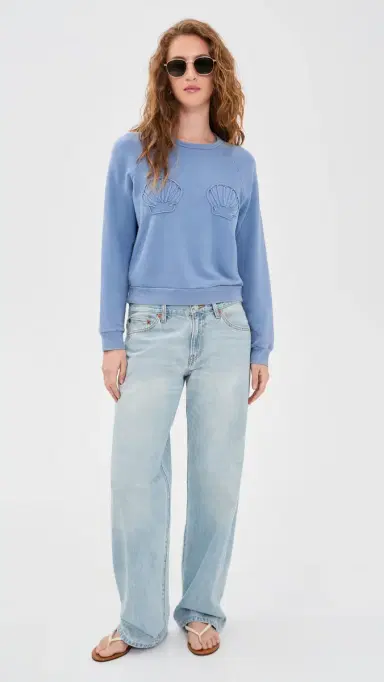 Marine Layer Cloud 9 Terry Sweatshirt Granada ky | Thumbnail 5 Marine Layer Cloud 9 Terry Sweatshirt Granada ky | Thumbnail 5