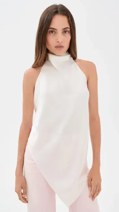 Helmut Lang Tie Scarf Top | Thumbnail 2 Helmut Lang Tie Scarf Top | Thumbnail 2