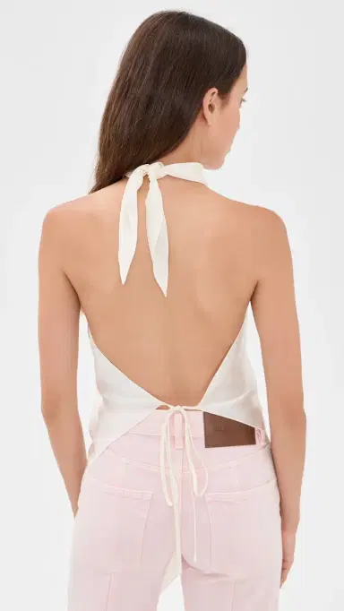 Helmut Lang Tie Scarf Top | Thumbnail 3 Helmut Lang Tie Scarf Top | Thumbnail 3