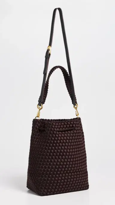 NAGHEDI Mercer Large Bucket Bag Chocolate (Solid) One Size | Thumbnail 4 NAGHEDI Mercer Large Bucket Bag Chocolate (Solid) One Size | Thumbnail 4