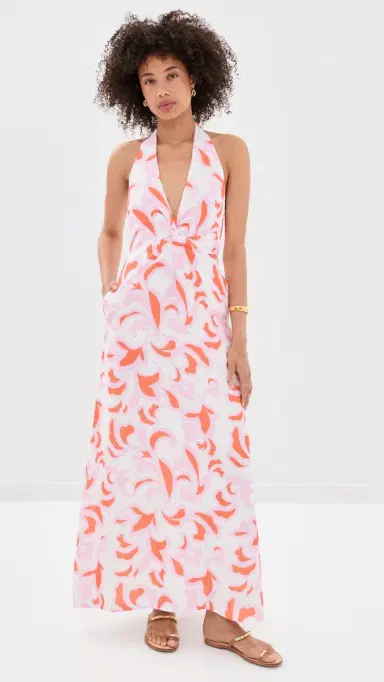Seven Wonders Saga Maxi Dress olly Pink/Orange | Thumbnail 2 Seven Wonders Saga Maxi Dress olly Pink/Orange | Thumbnail 2