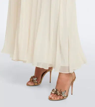 Aquazzura Papillon 105 appliqué leather sandals | Thumbnail 5 Aquazzura Papillon 105 appliqué leather sandals | Thumbnail 5