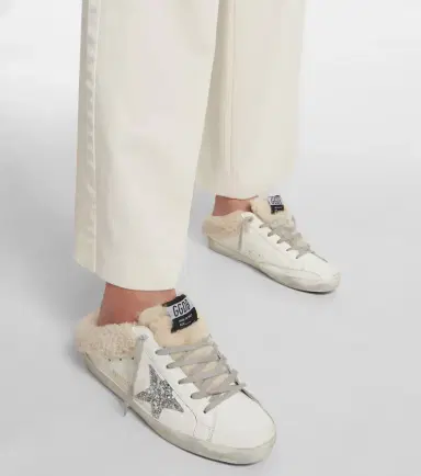 Golden Goose Super-Star shearling-lined mules | Thumbnail 2 Golden Goose Super-Star shearling-lined mules | Thumbnail 2