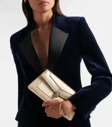 BVLGARI Serpenti Forever metallic leather clutch | Thumbnail 2 BVLGARI Serpenti Forever metallic leather clutch | Thumbnail 2