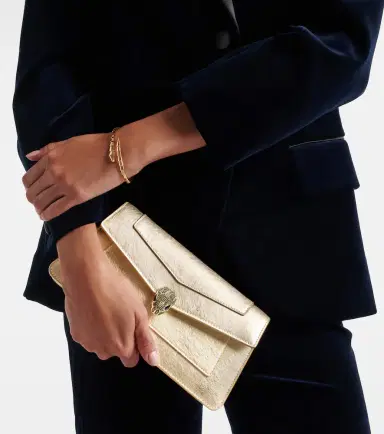 BVLGARI Serpenti Forever metallic leather clutch | Thumbnail 5 BVLGARI Serpenti Forever metallic leather clutch | Thumbnail 5
