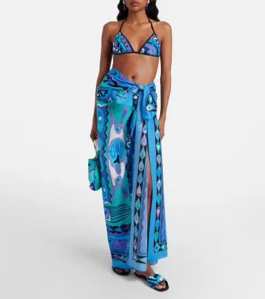 Pucci Angoli cotton cover-up | Thumbnail 3 Pucci Angoli cotton cover-up | Thumbnail 3