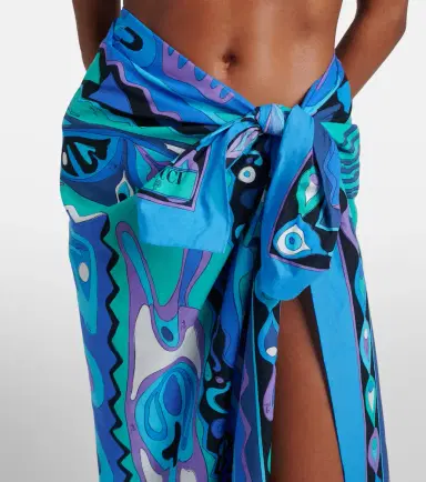 Pucci Angoli cotton cover-up | Thumbnail 4 Pucci Angoli cotton cover-up | Thumbnail 4