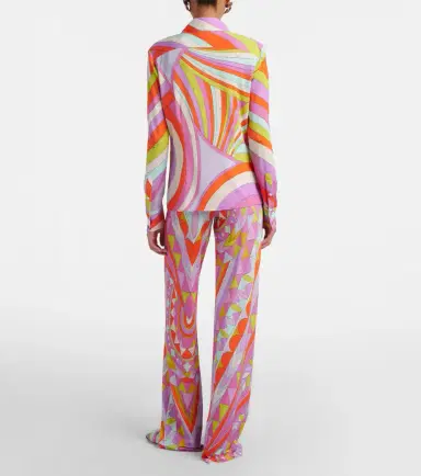 PUCCI Manuba jersey satin wide-leg pants | Thumbnail 5 PUCCI Manuba jersey satin wide-leg pants | Thumbnail 5