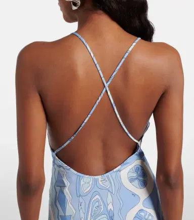 PUCCI Angoli draped satin jersey minidress | Thumbnail 5 PUCCI Angoli draped satin jersey minidress | Thumbnail 5