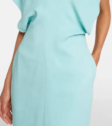 Stella McCartney Draped midi dress | Thumbnail 3 Stella McCartney Draped midi dress | Thumbnail 3