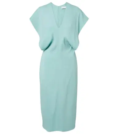 Stella McCartney Draped midi dress | Thumbnail 1 Stella McCartney Draped midi dress | Thumbnail 1