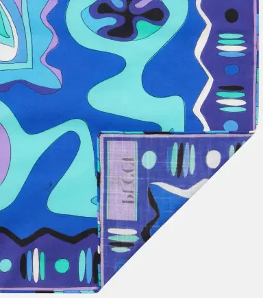 PUCCI Angoli cotton scarf | Thumbnail 2 PUCCI Angoli cotton scarf | Thumbnail 2