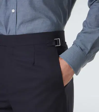 dunhill Wool straight pants | Thumbnail 3 dunhill Wool straight pants | Thumbnail 3