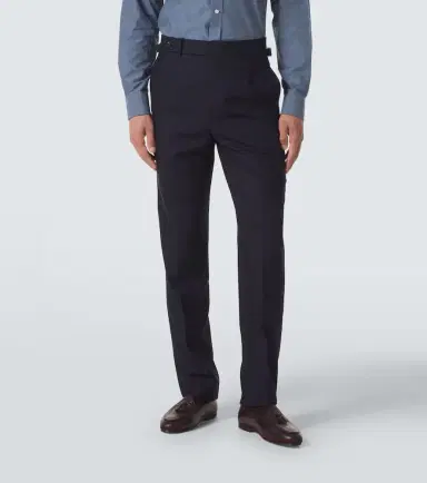 dunhill Wool straight pants | Thumbnail 4 dunhill Wool straight pants | Thumbnail 4
