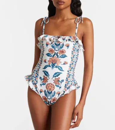 Montce Jacelyn floral ruffled swimsuit | Thumbnail 4 Montce Jacelyn floral ruffled swimsuit | Thumbnail 4