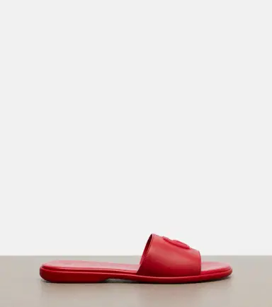 Gucci Double G leather slides | Thumbnail 4 Gucci Double G leather slides | Thumbnail 4
