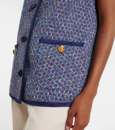 Valentino Tweed vest | Thumbnail 2 Valentino Tweed vest | Thumbnail 2