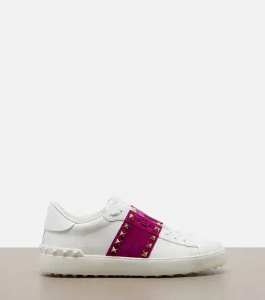Valentino Garavani Rockstud Untitled leather sneakers | Thumbnail 2 Valentino Garavani Rockstud Untitled leather sneakers | Thumbnail 2