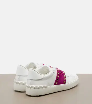 Valentino Garavani Rockstud Untitled leather sneakers | Thumbnail 4 Valentino Garavani Rockstud Untitled leather sneakers | Thumbnail 4