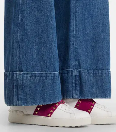 Valentino Garavani Rockstud Untitled leather sneakers | Thumbnail 5 Valentino Garavani Rockstud Untitled leather sneakers | Thumbnail 5