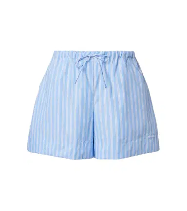 Hunza G Striped cotton poplin shorts | Thumbnail 1 Hunza G Striped cotton poplin shorts | Thumbnail 1