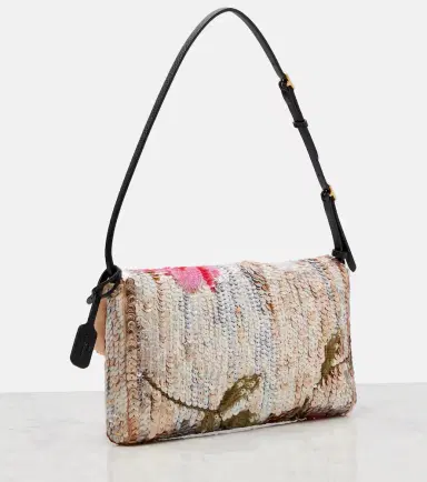 Valentino Garavani DeVain Small floral sequined shoulder bag | Thumbnail 4 Valentino Garavani DeVain Small floral sequined shoulder bag | Thumbnail 4