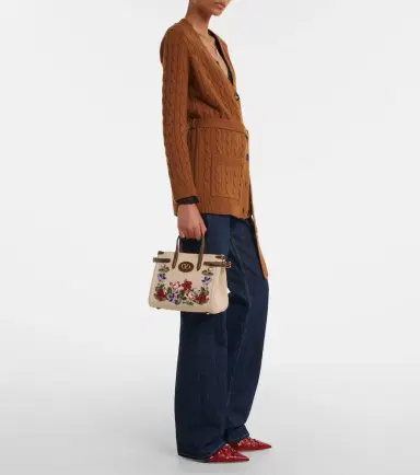 Valentino Garavani Antibes Medium canvas top-handle bag | Thumbnail 6 Valentino Garavani Antibes Medium canvas top-handle bag | Thumbnail 6