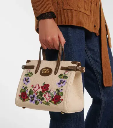 Valentino Garavani Antibes Medium canvas top-handle bag | Thumbnail 7 Valentino Garavani Antibes Medium canvas top-handle bag | Thumbnail 7