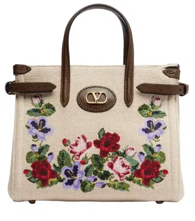 Valentino Garavani Antibes Medium canvas top-handle bag | Thumbnail 1 Valentino Garavani Antibes Medium canvas top-handle bag | Thumbnail 1