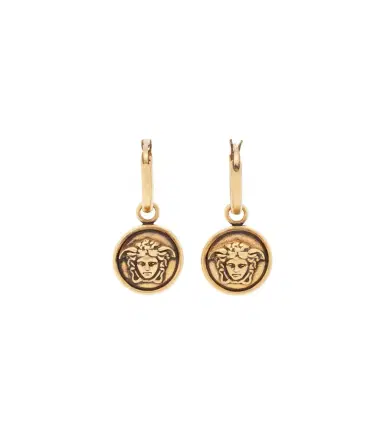 Versace Medusa hoop earrings | Thumbnail 1 Versace Medusa hoop earrings | Thumbnail 1