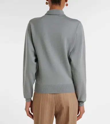 Valentino Tie-neck virgin wool sweater | Thumbnail 2 Valentino Tie-neck virgin wool sweater | Thumbnail 2