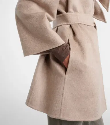 Max Mara Cashmere wrap coat | Thumbnail 4 Max Mara Cashmere wrap coat | Thumbnail 4
