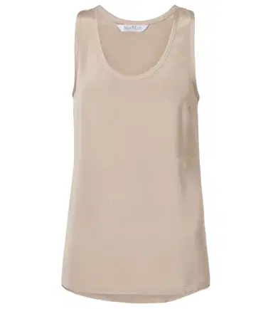 Max Mara Silk crêpe de chine top | Thumbnail 1 Max Mara Silk crêpe de chine top | Thumbnail 1